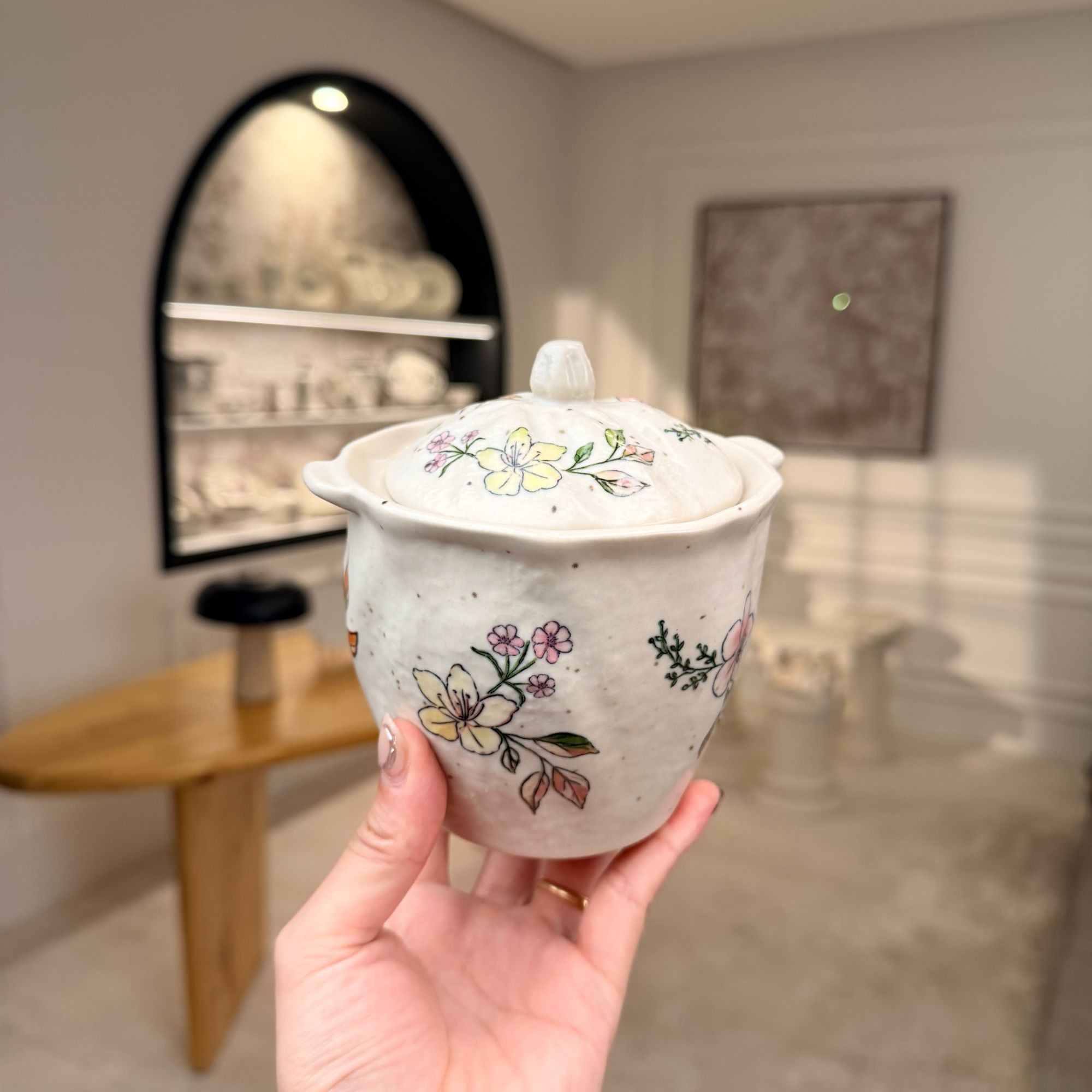 William Wilde小碎花/青花瓷系列餐具/炖盅 家用陶瓷炖盅创意手绘