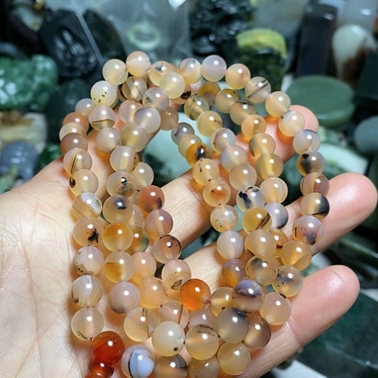 【闪购商品】玛瑙/玉髓珠宝半成品未镶嵌