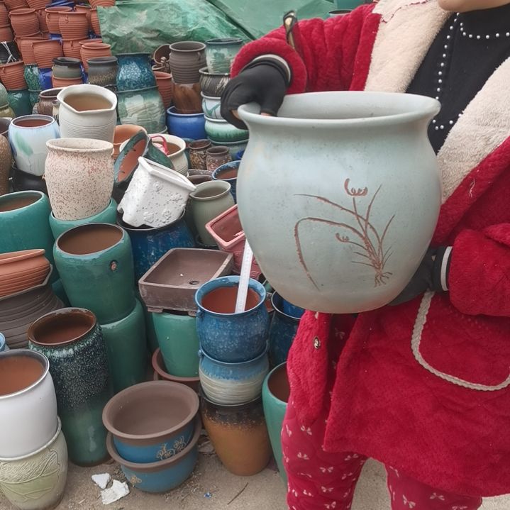 红陶口27高28瑕疵