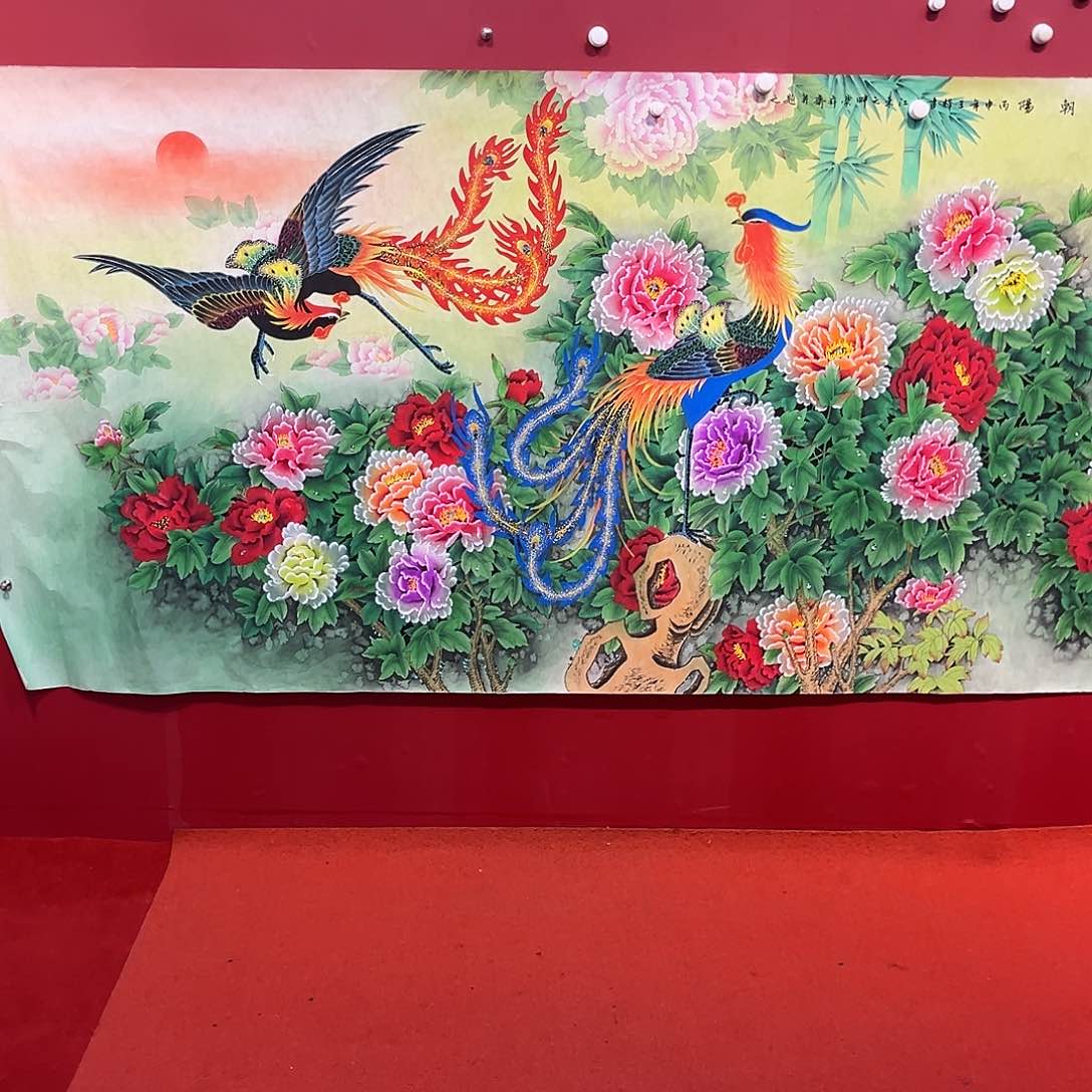 国画手绘国画作品