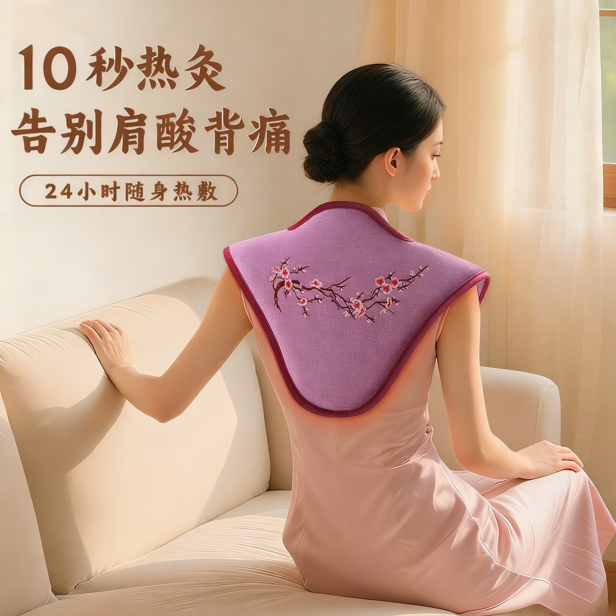 项博士电加热过冬神器腰腹颈椎盐袋肩膀护颈粗海盐颈椎热敷神器