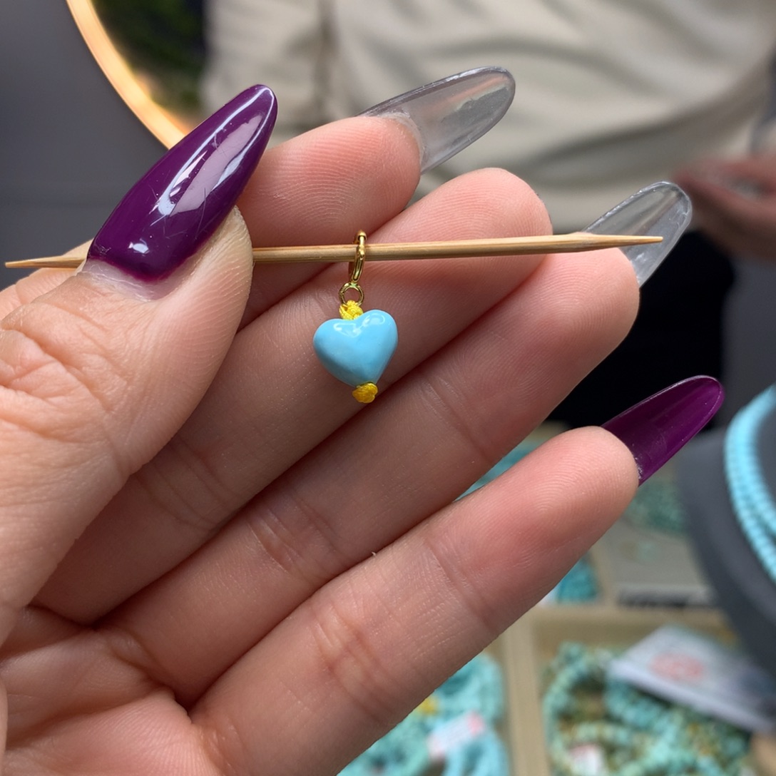 绿松石挂件未镶嵌