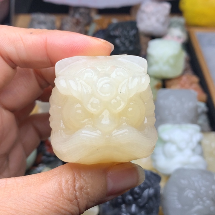 玛瑙/玉髓合金挂件