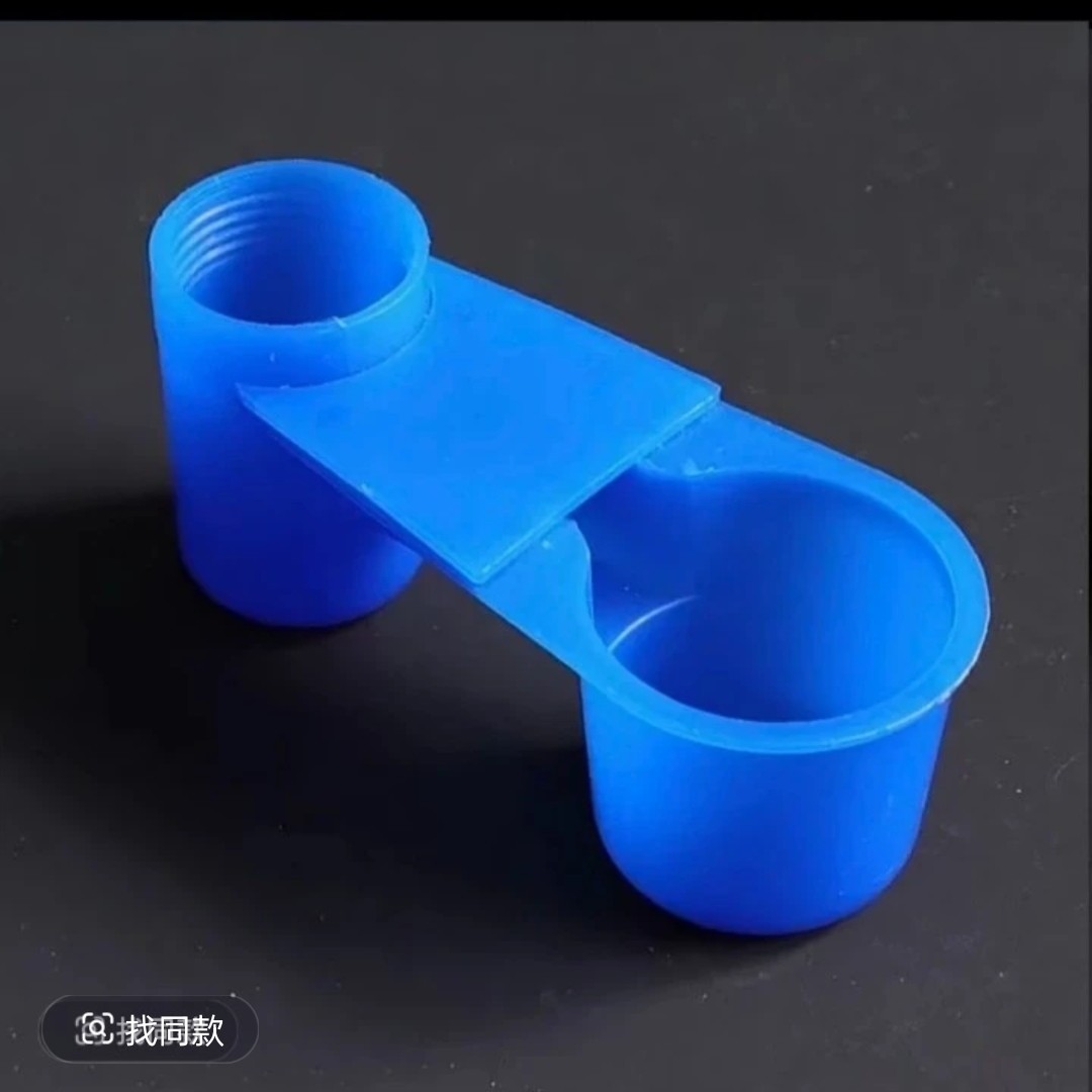 鸽子双口导水器不带瓶