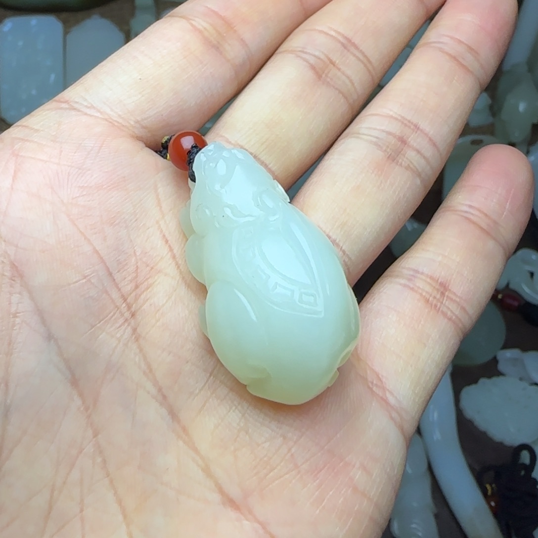 和田玉挂件未镶嵌