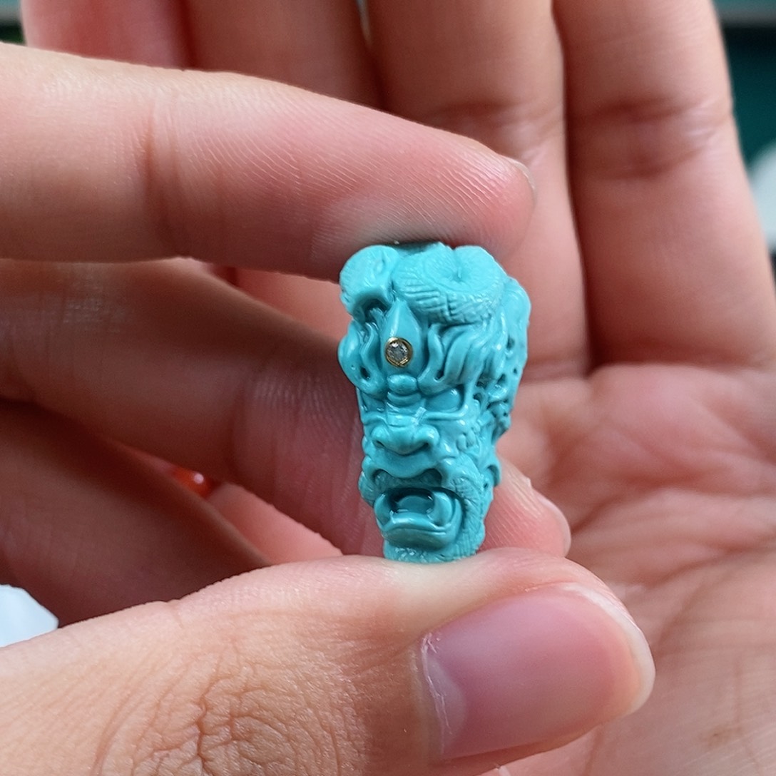 绿松石珠宝奇石未镶嵌