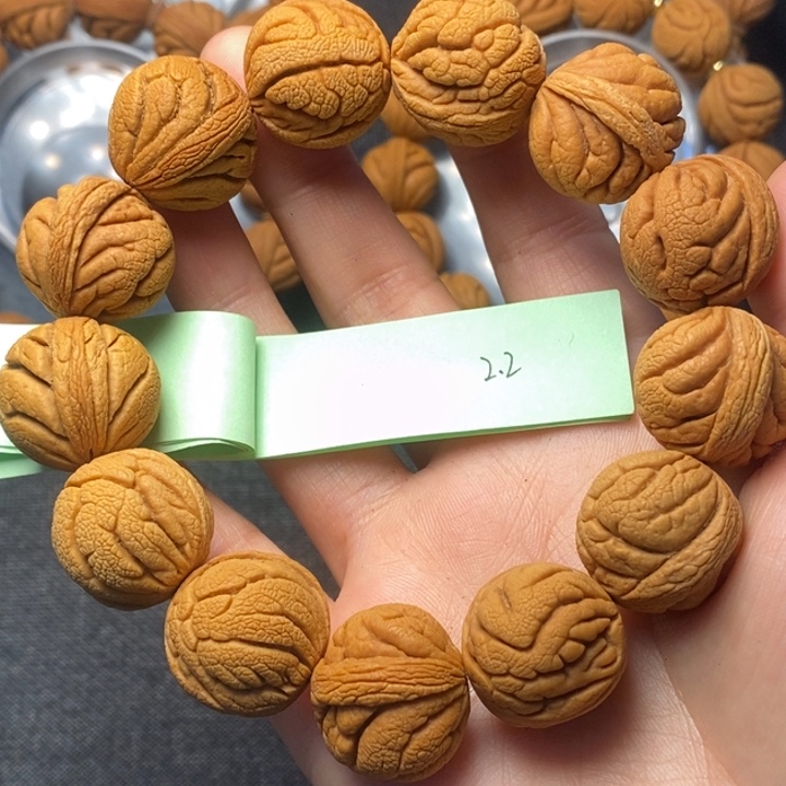 桃核吊坠秦岭山野生桃核