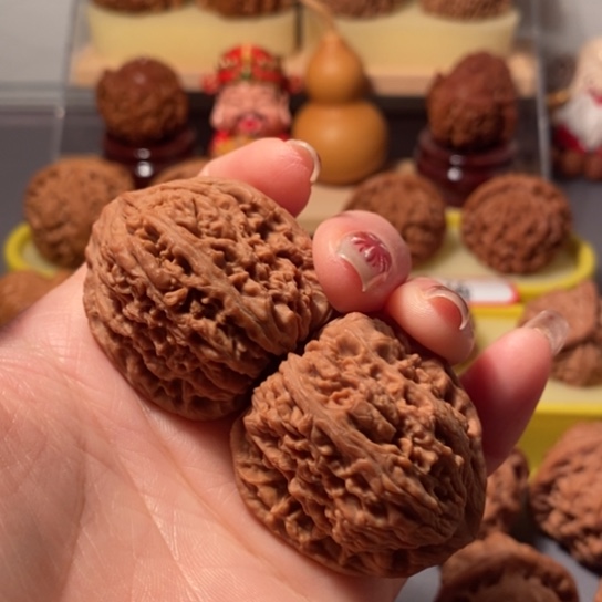 文玩核桃吊坠林****?37凹底南疆