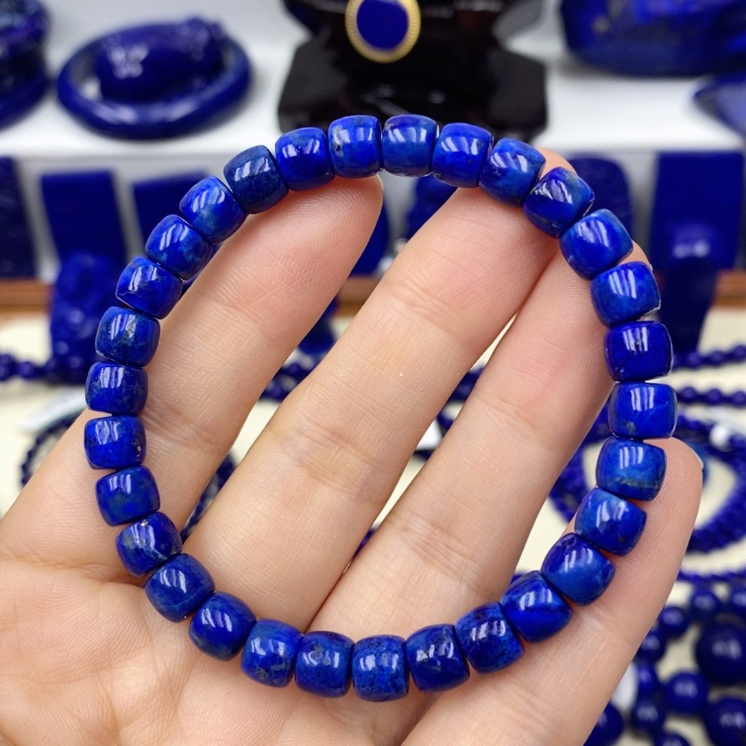 青金石手链未镶嵌