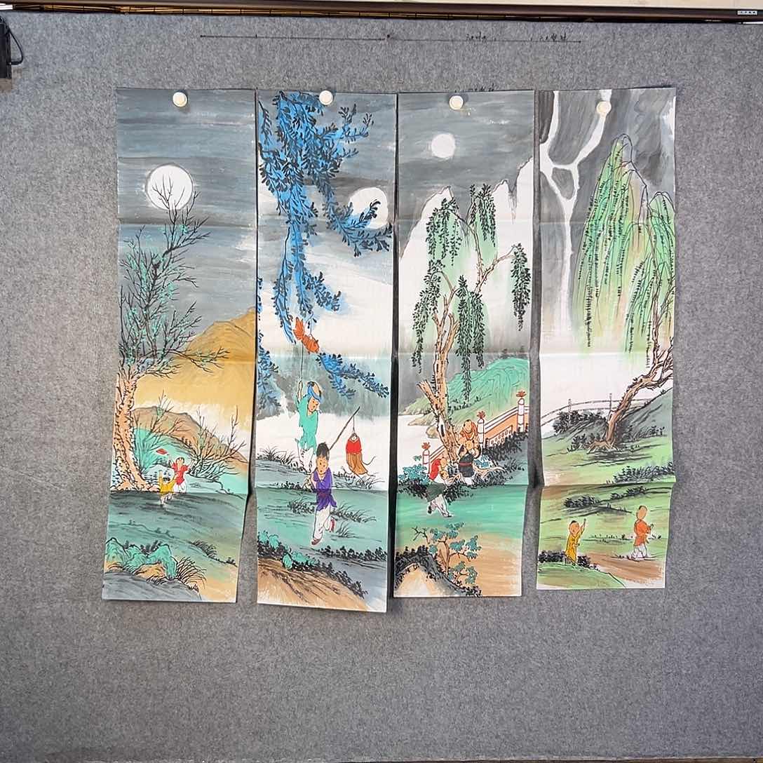 国画701 花鸟在此鸣叫的日子