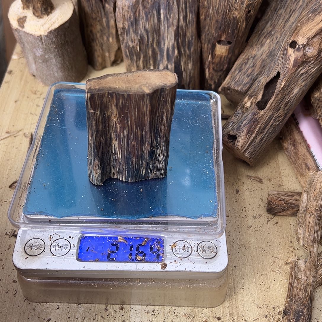 香料绿奇楠21克白棋