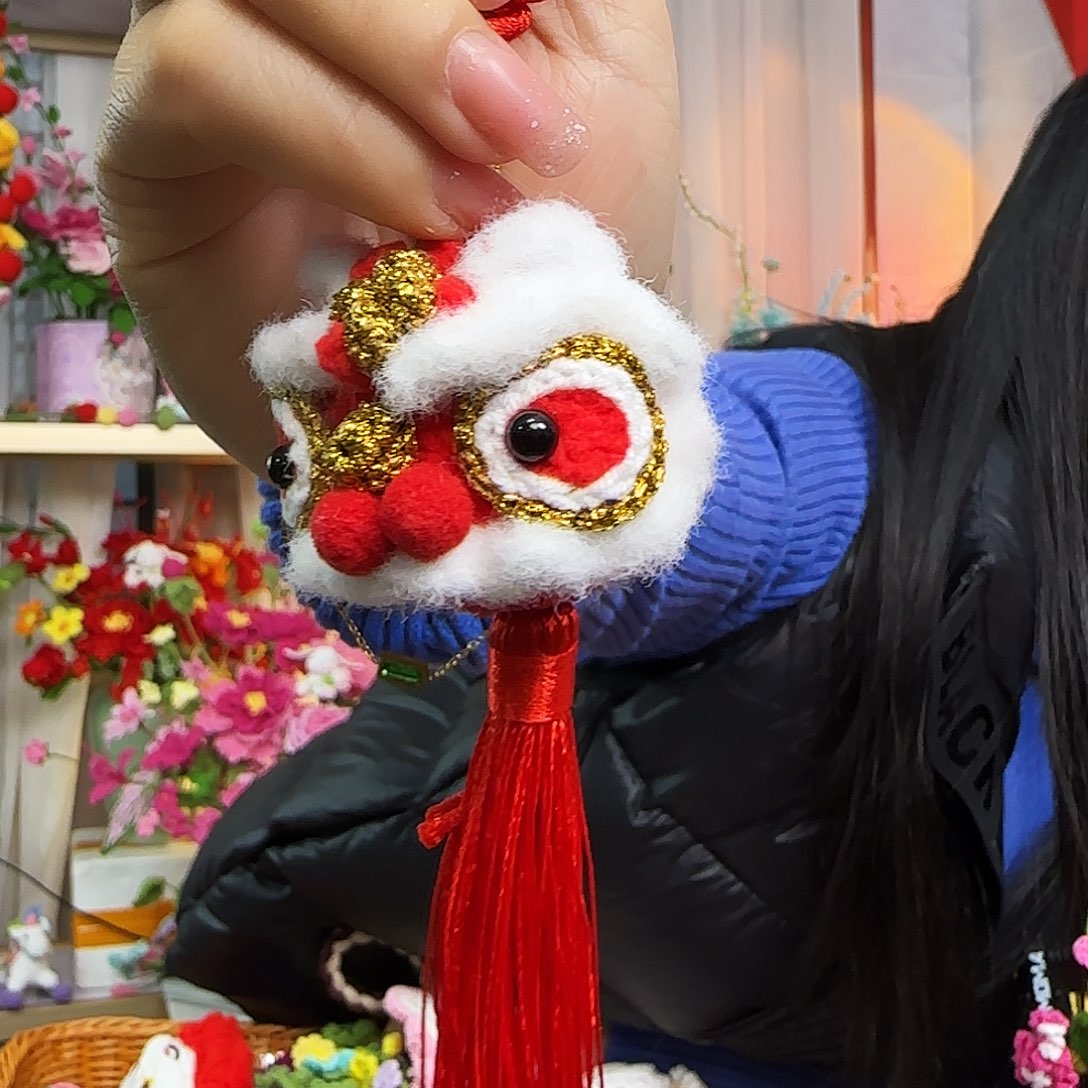 手工钩织设计挂件