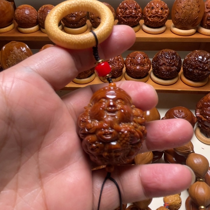 手串/手链橄榄核39九子财神