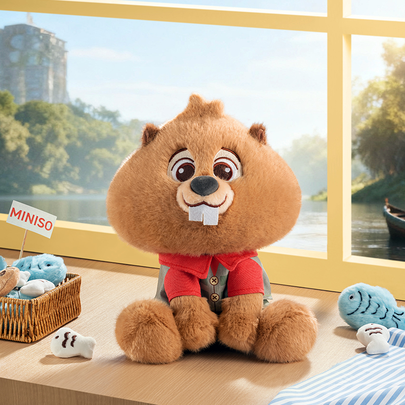 迪士尼疯狂动物城系列-衬衣变装坐姿公仔（狸宝）