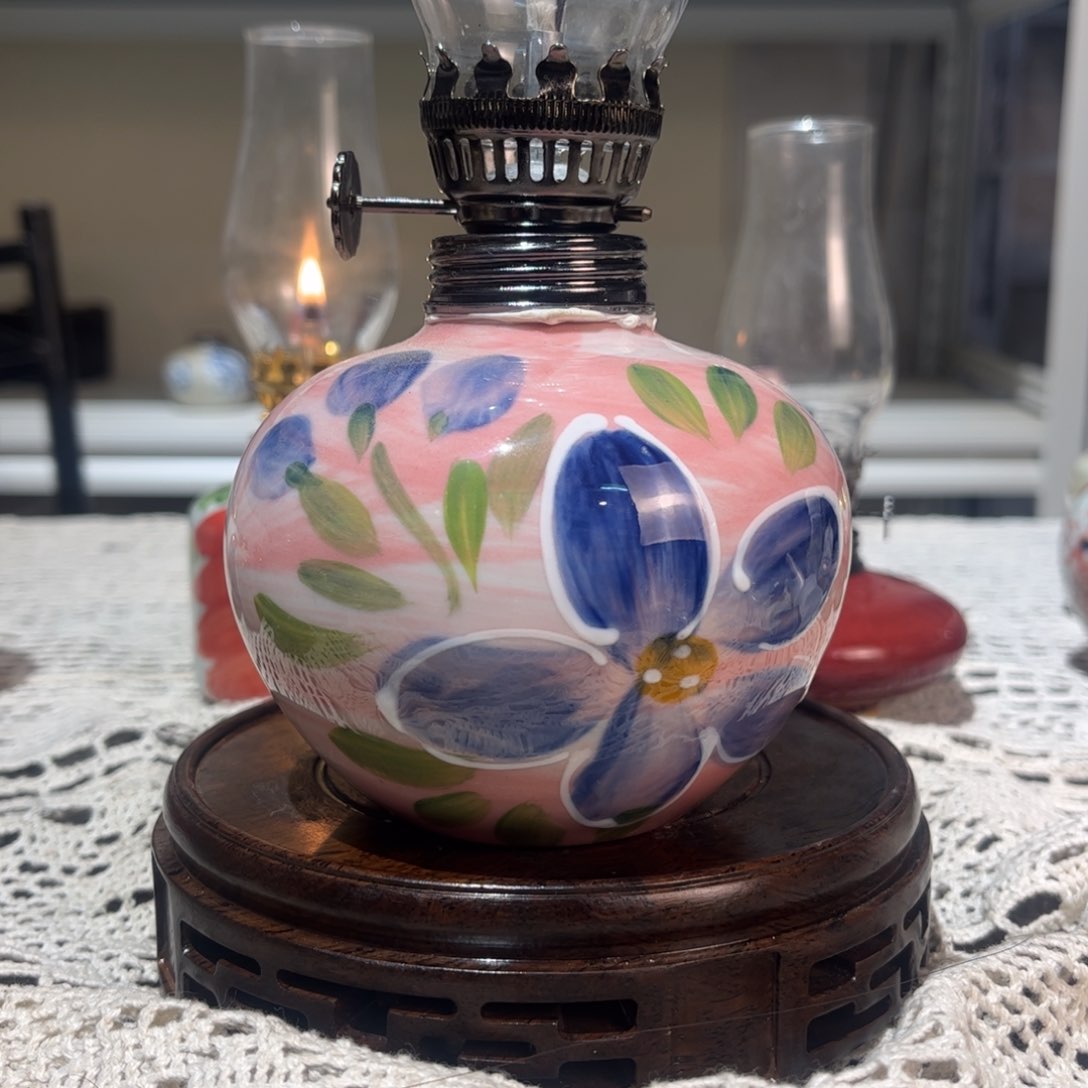 摆件景德镇陶瓷香薰灯