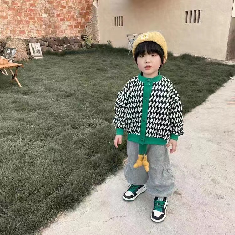 【粉丝团专享】男女童休闲韩版外套扣号链接