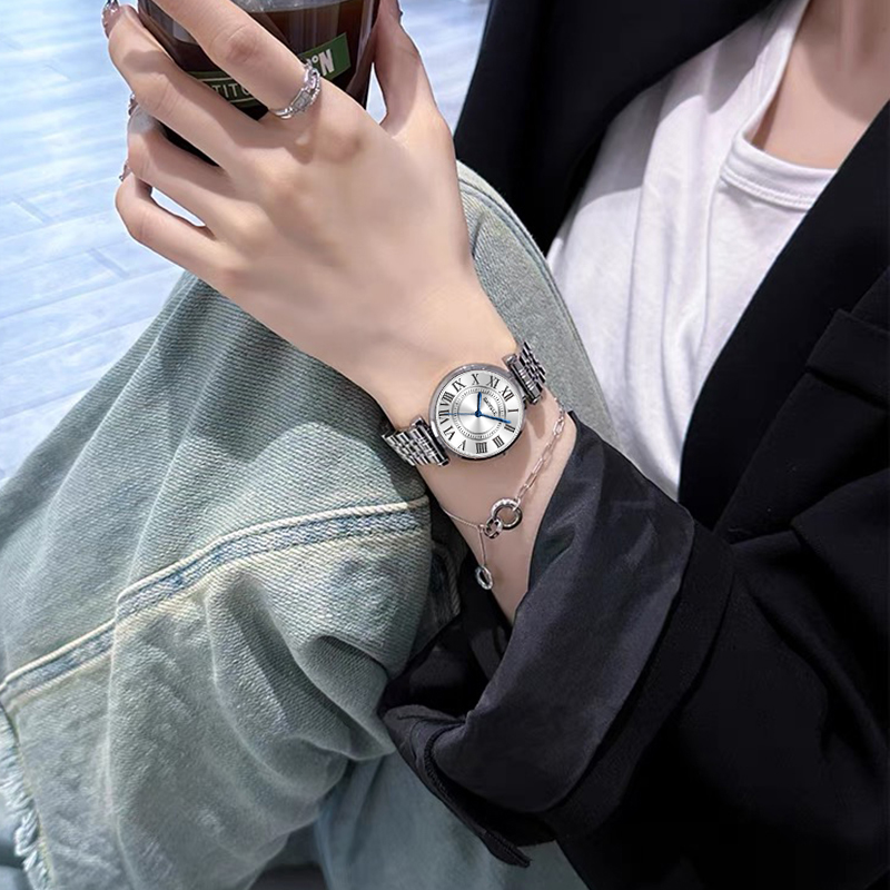 轻奢质感罗马简约气质时尚气质女款腕表简约百搭女士手表W-C-J