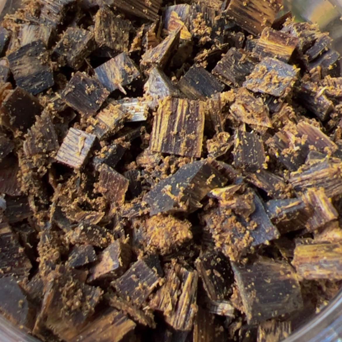 【闪购商品】沉香手把件微****R奇楠黑棋高端老碎料109克