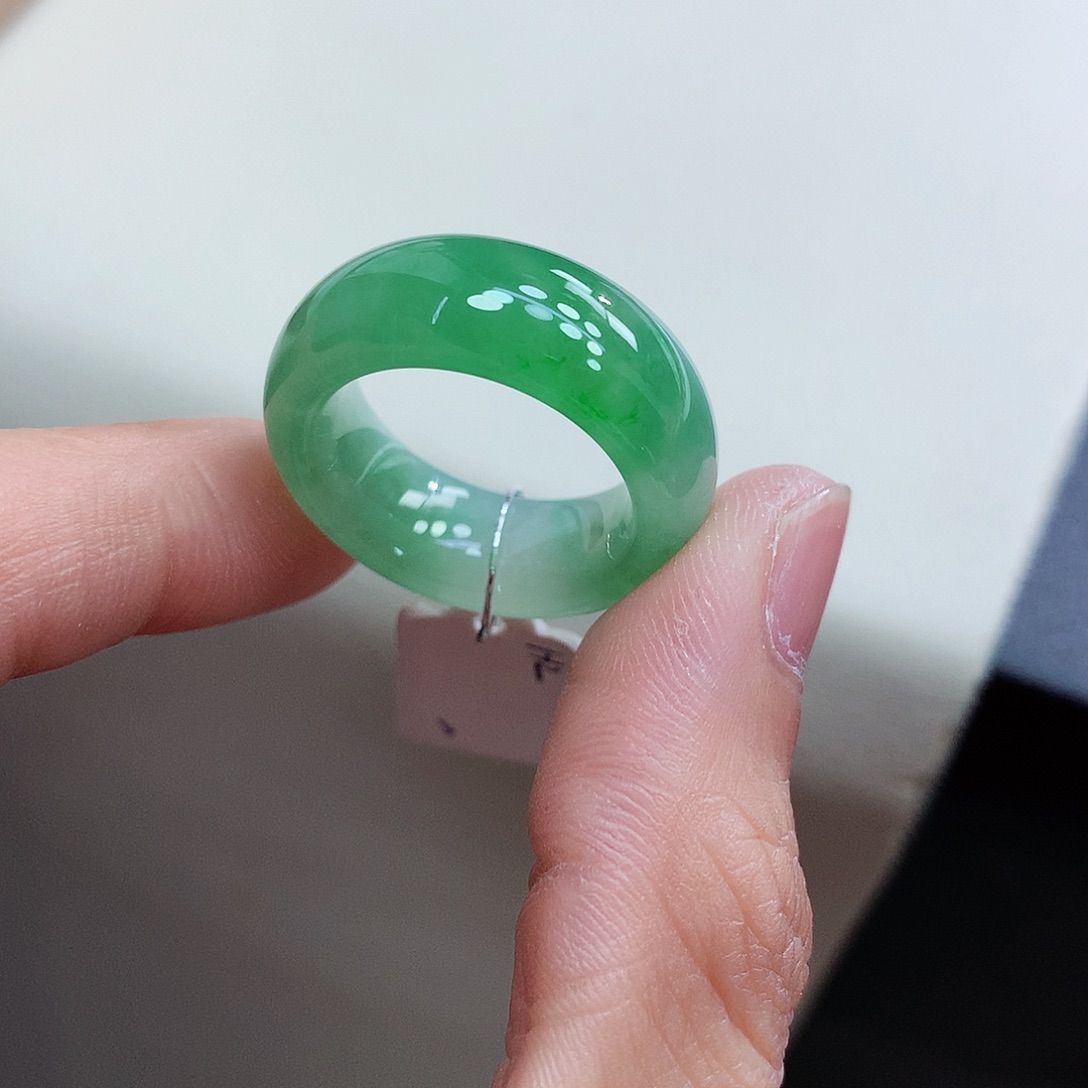 未镶嵌戒指翡翠16-17号