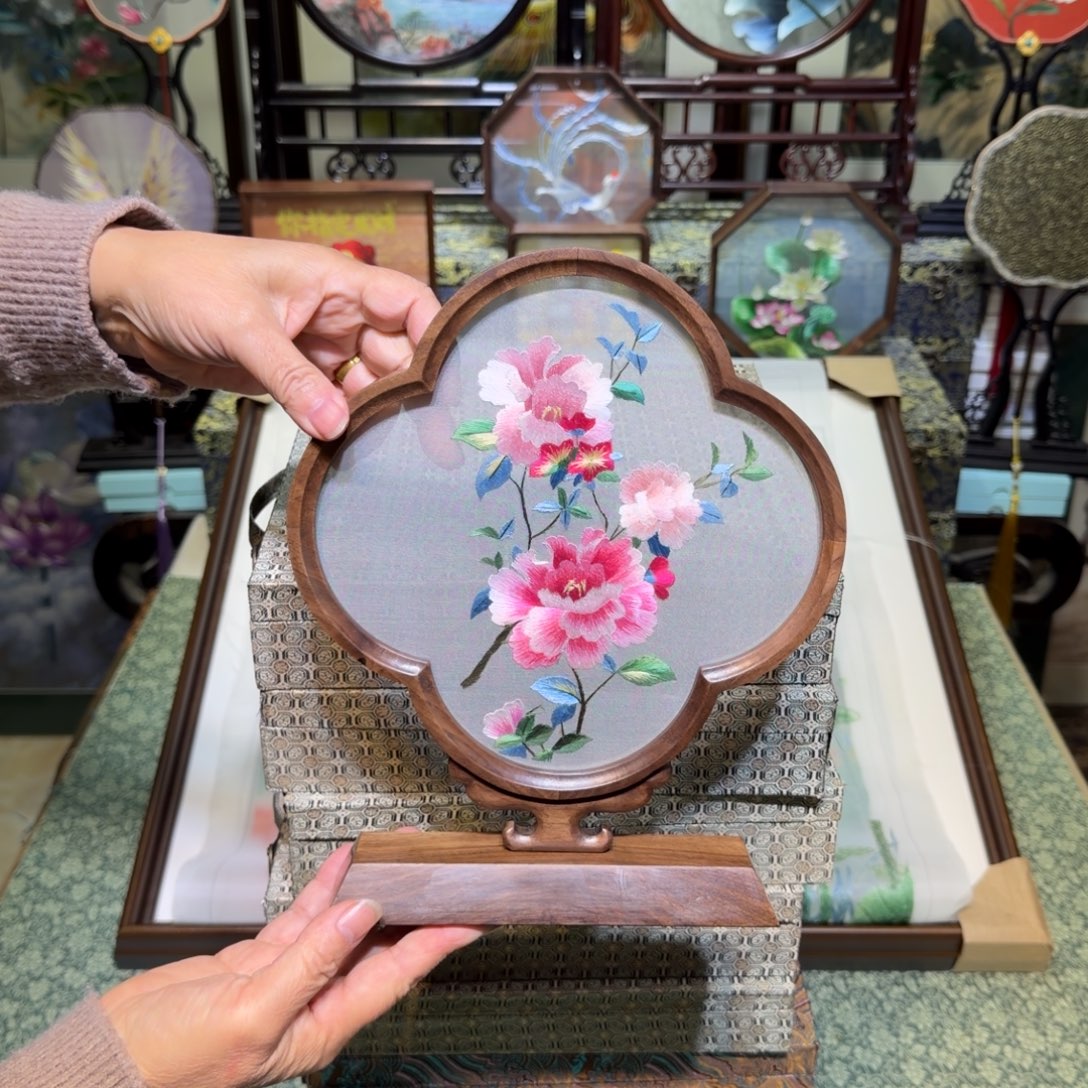 刺绣手工苏绣工艺制作技艺精湛