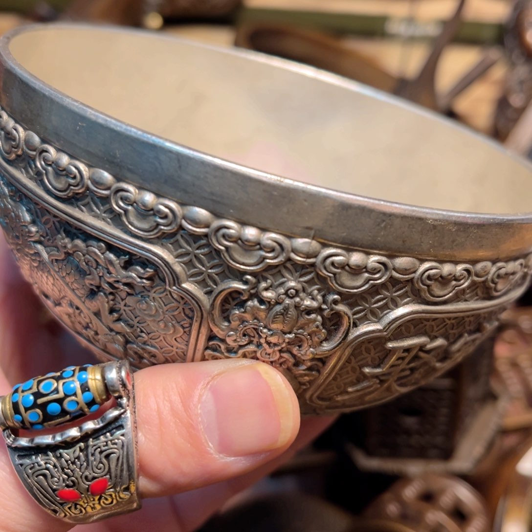 铜器摆件手把件便宜漏