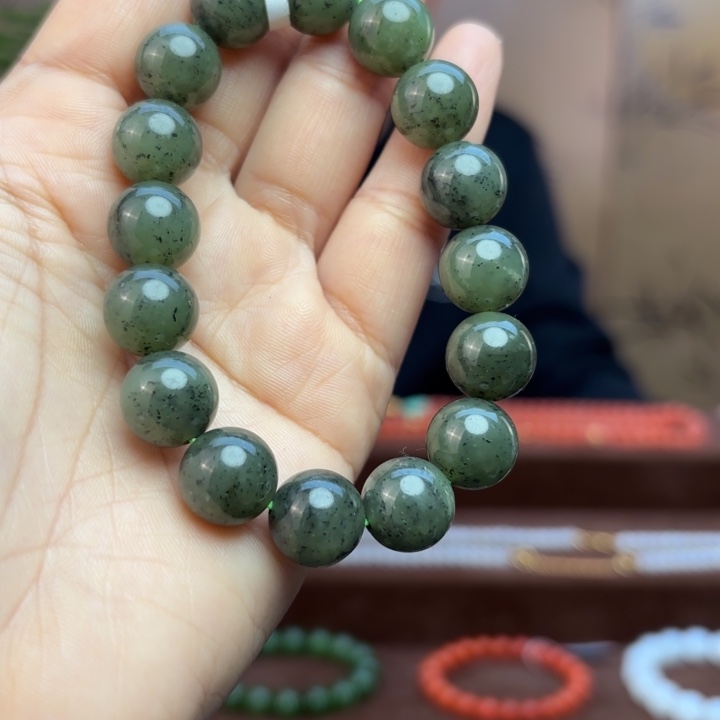 和田玉手链未镶嵌