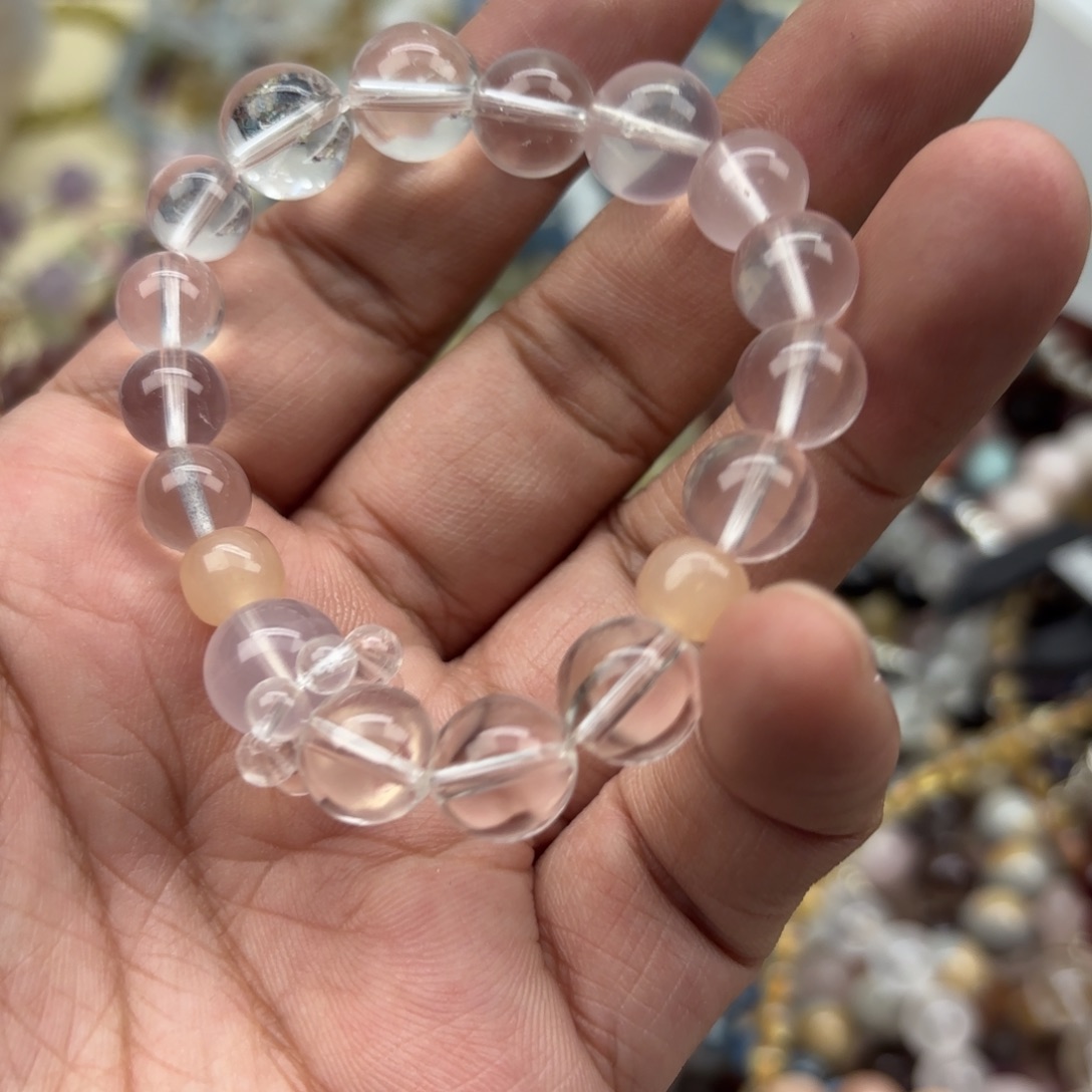 手链水晶银S925镶嵌