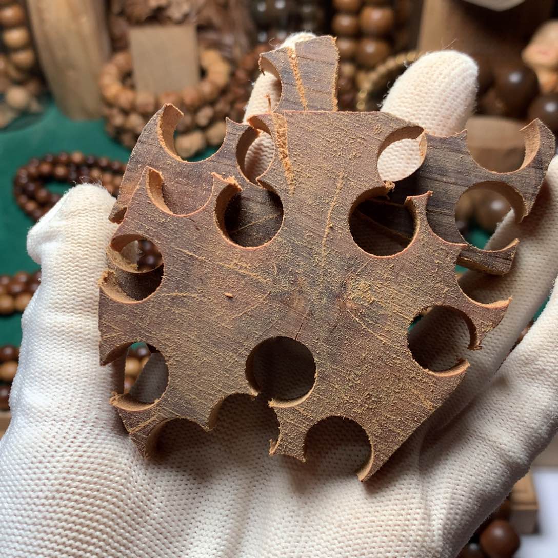 檀香木手串/手链自**心老山檀香50g