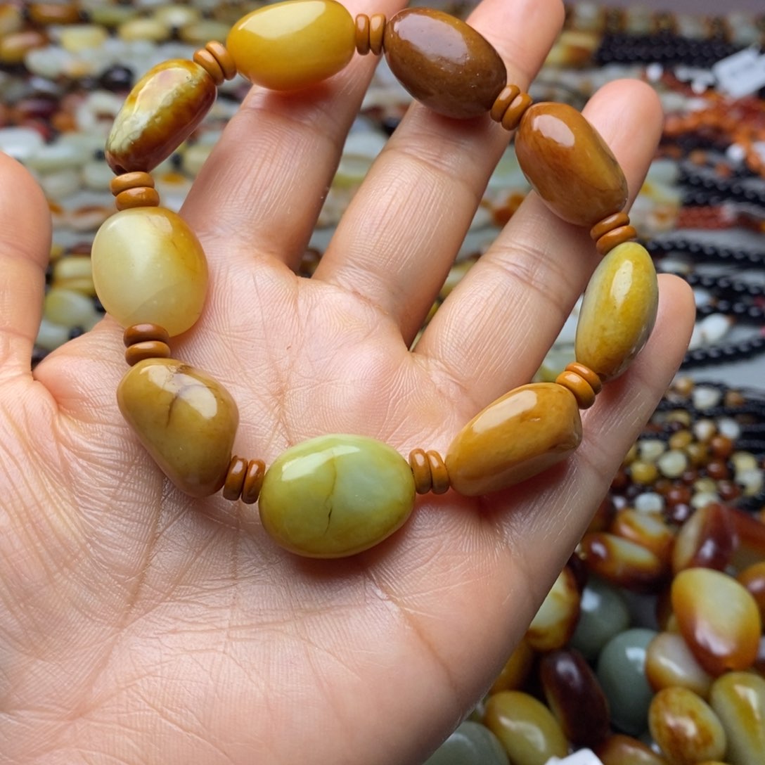 手链未镶嵌和田玉