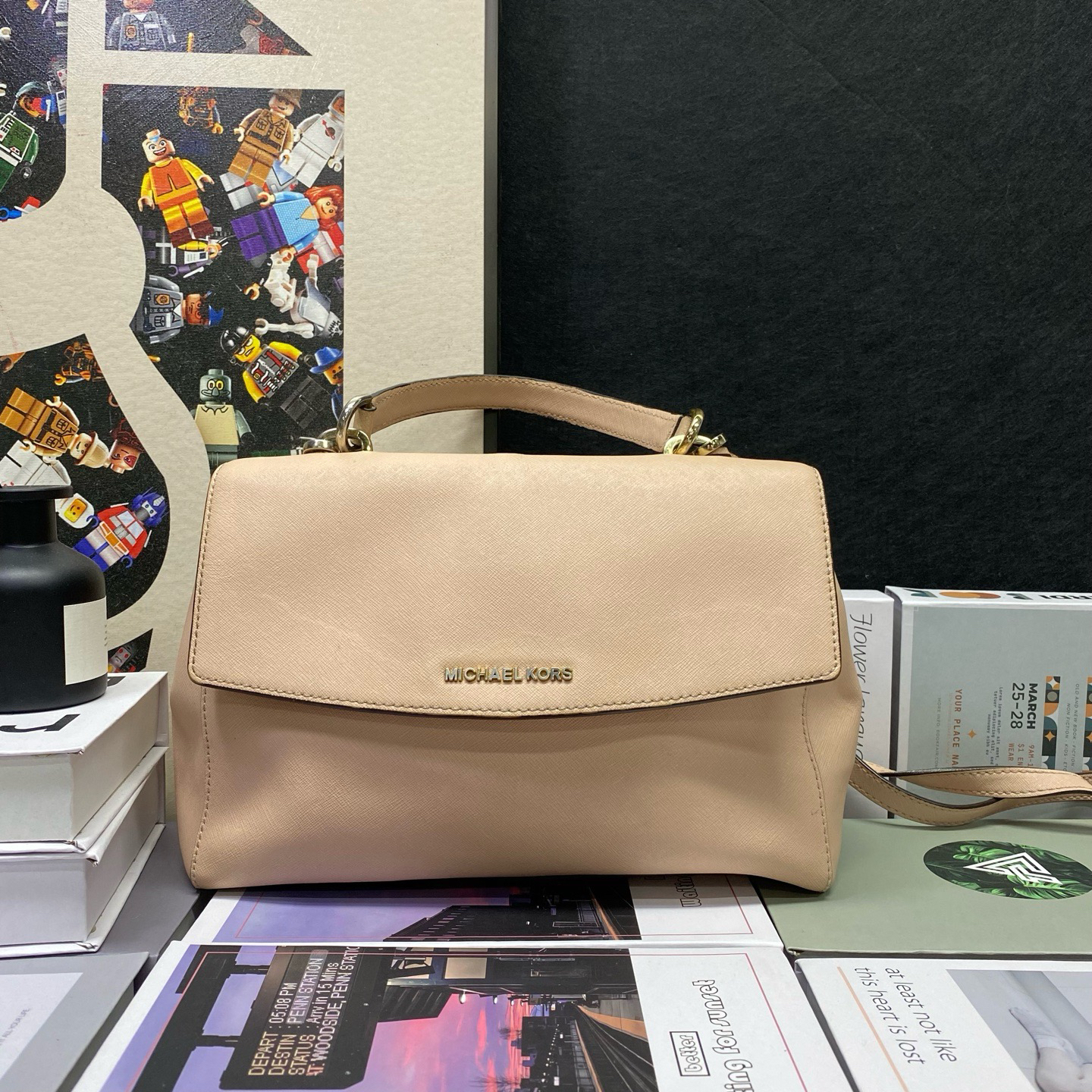 90新 MICHAEL KORS/迈克高仕 22505斜挎包27*21