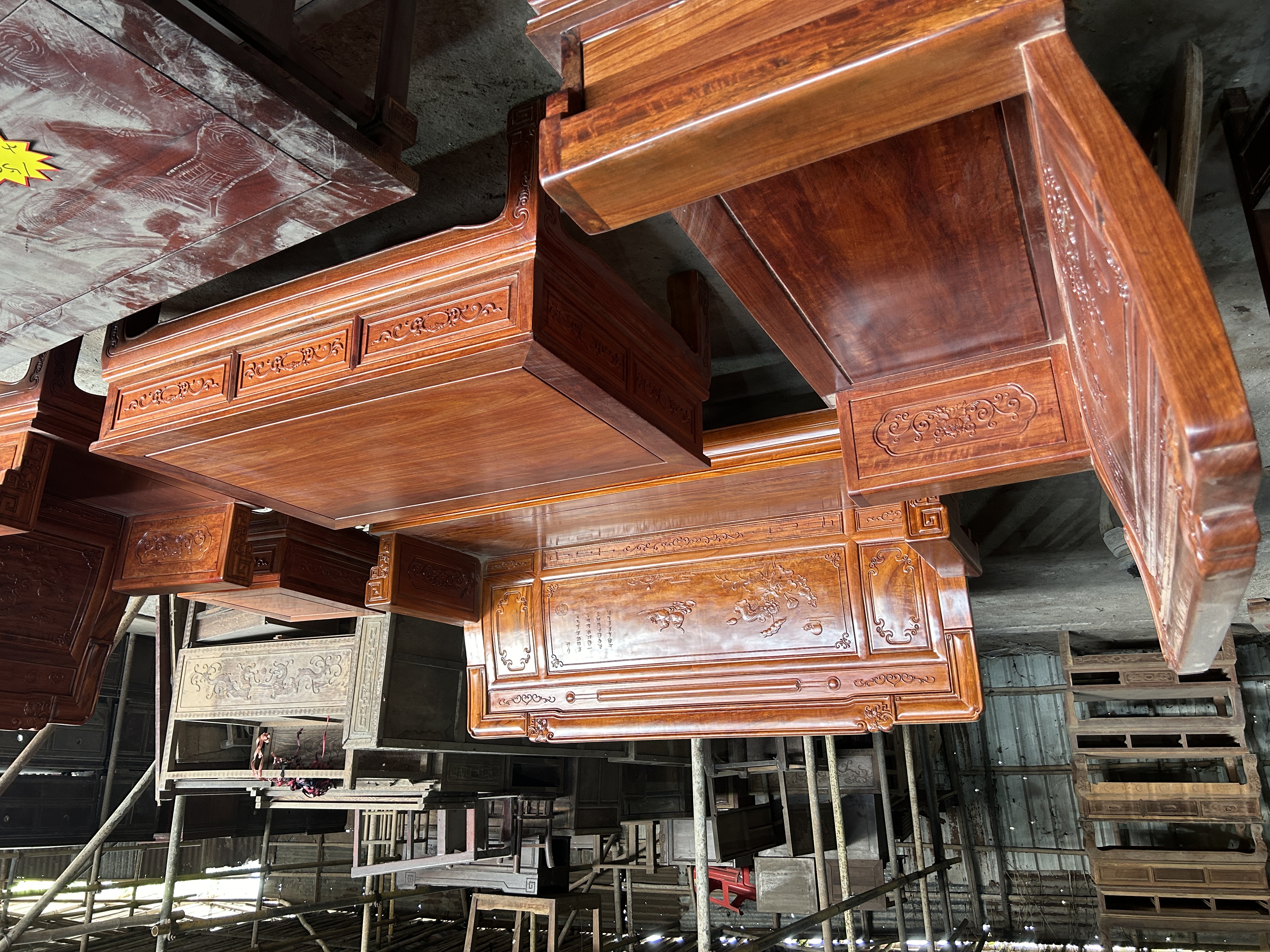 红木家具荷花沙发巴西H梨客厅高端成套