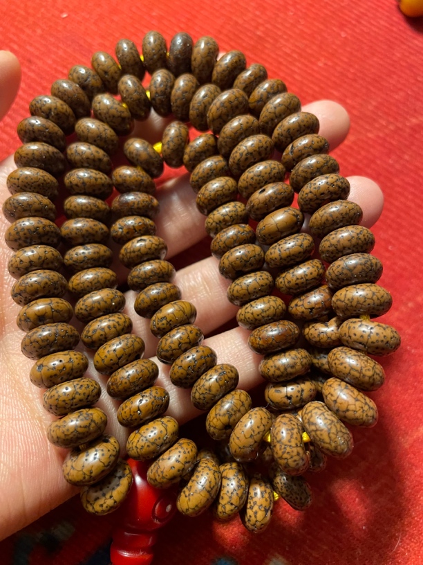 藏传算盘珠星月佛珠108