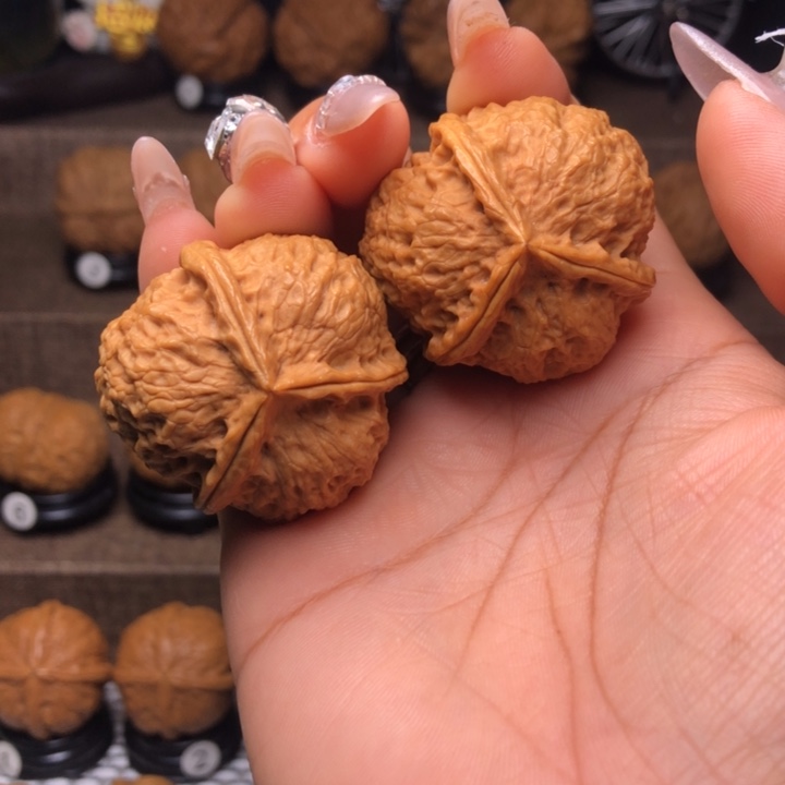 橄榄核吊坠6七星三楞