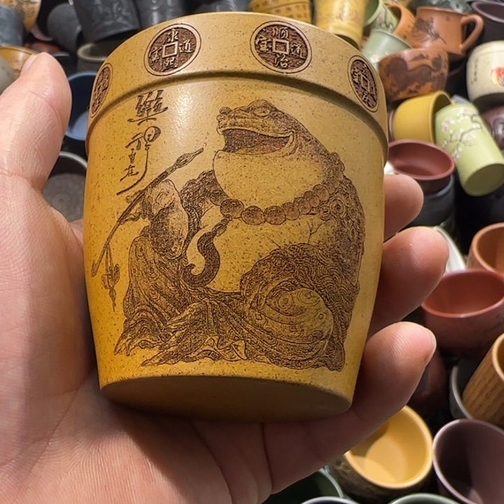 茶杯紫砂全手工制作工艺