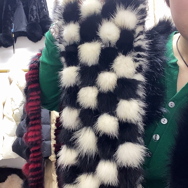 三醋酯纤维围巾96554