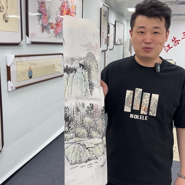 国画国画作品宣纸纯手绘