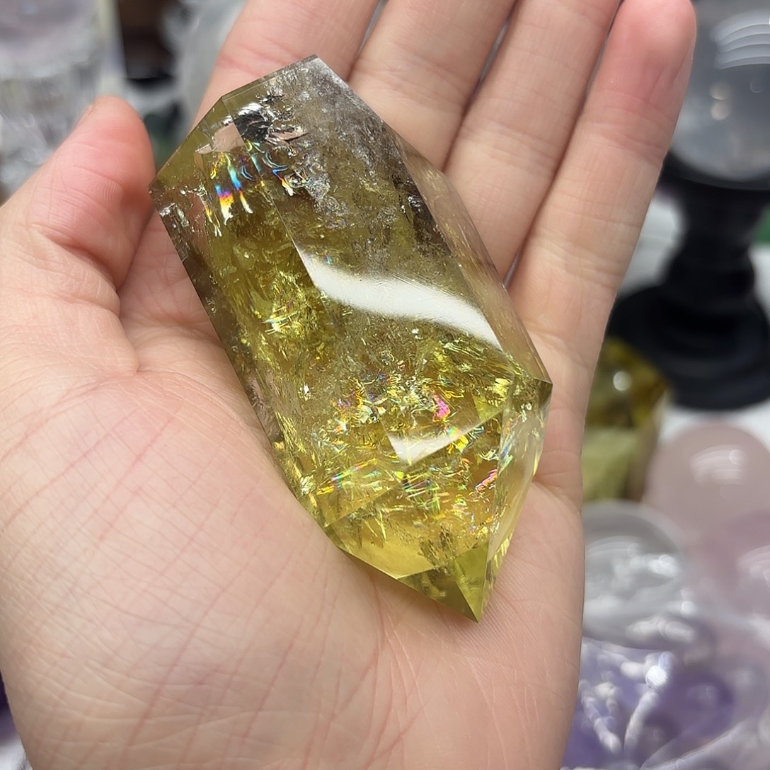 水晶珠宝半成品未镶嵌