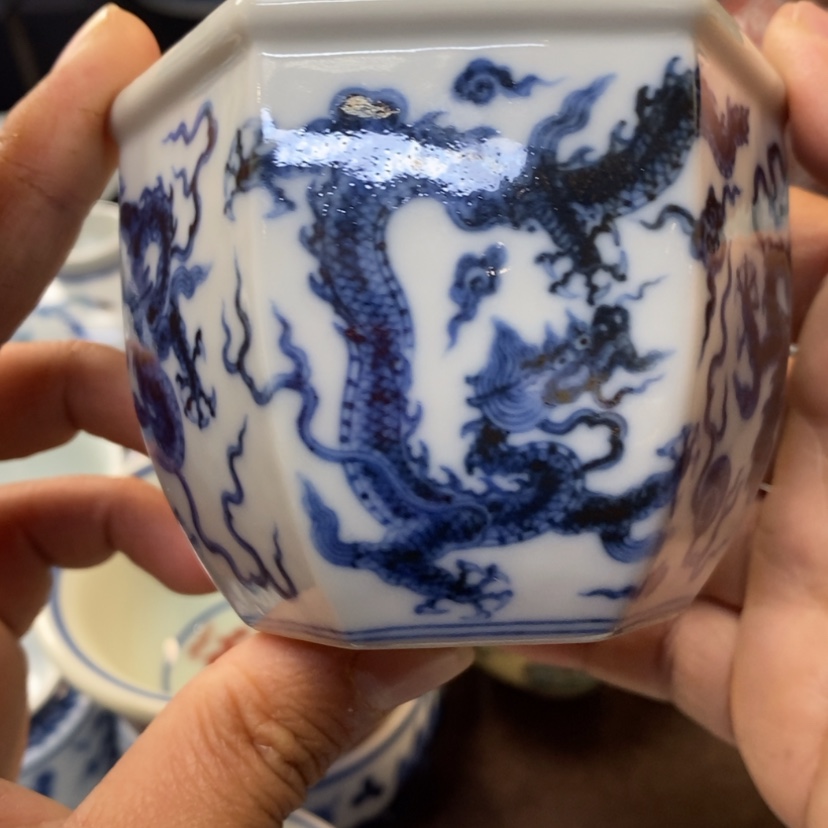 【闪购商品】景德镇青花主人杯