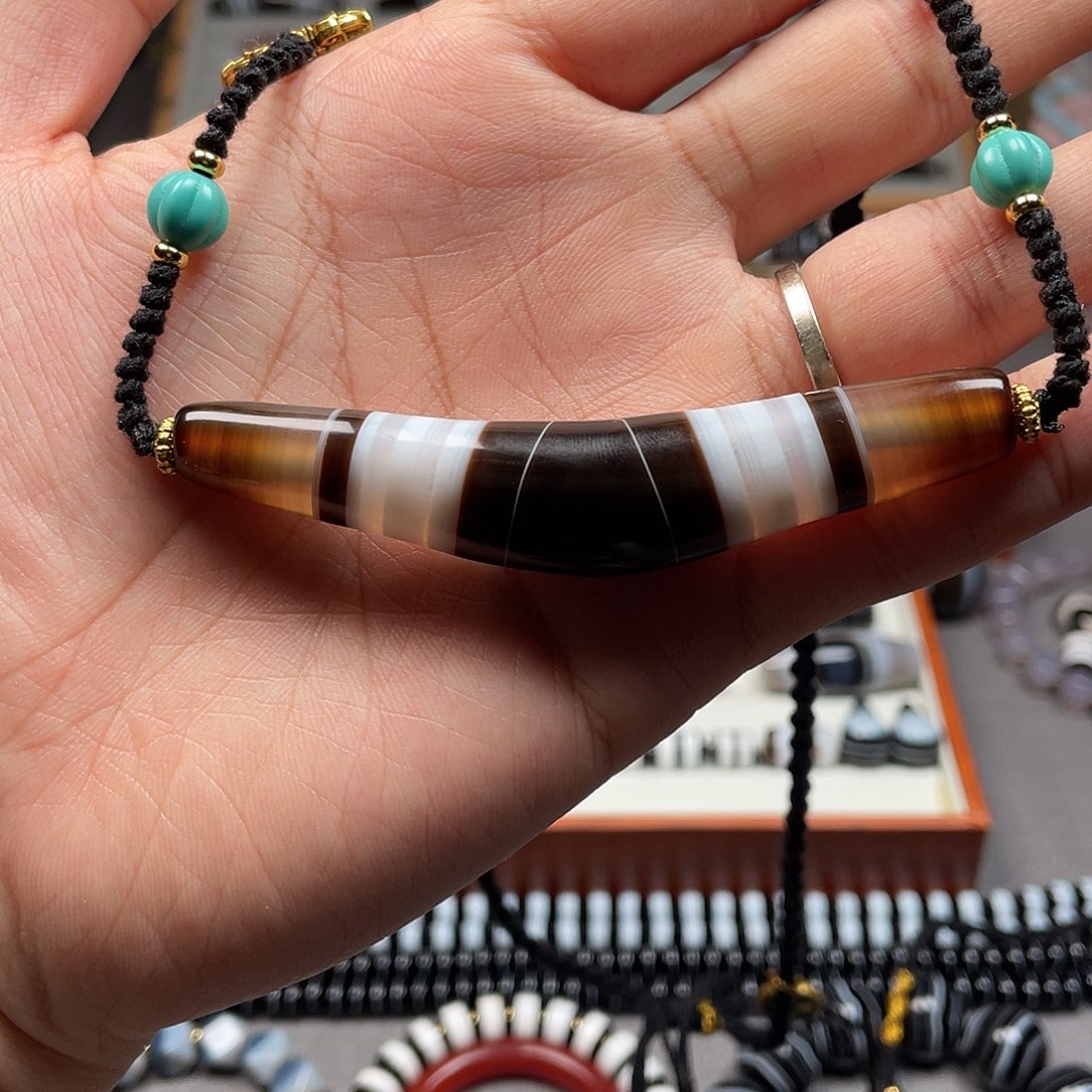 玛瑙/玉髓锁骨项链未镶嵌