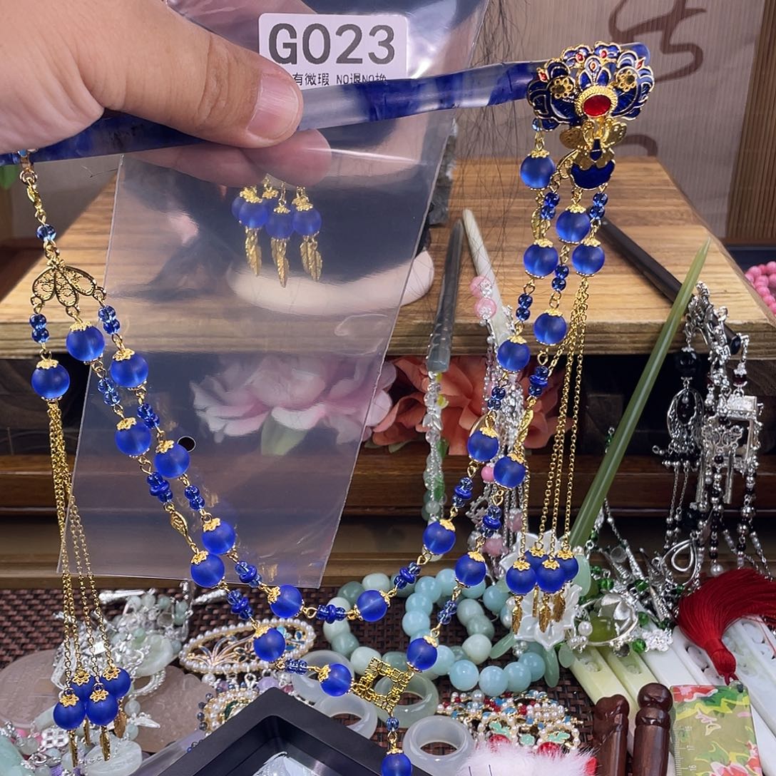 *****蛇纹石玉未镶嵌发饰