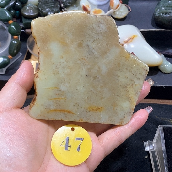 未镶嵌和田玉（糖玉）挂件