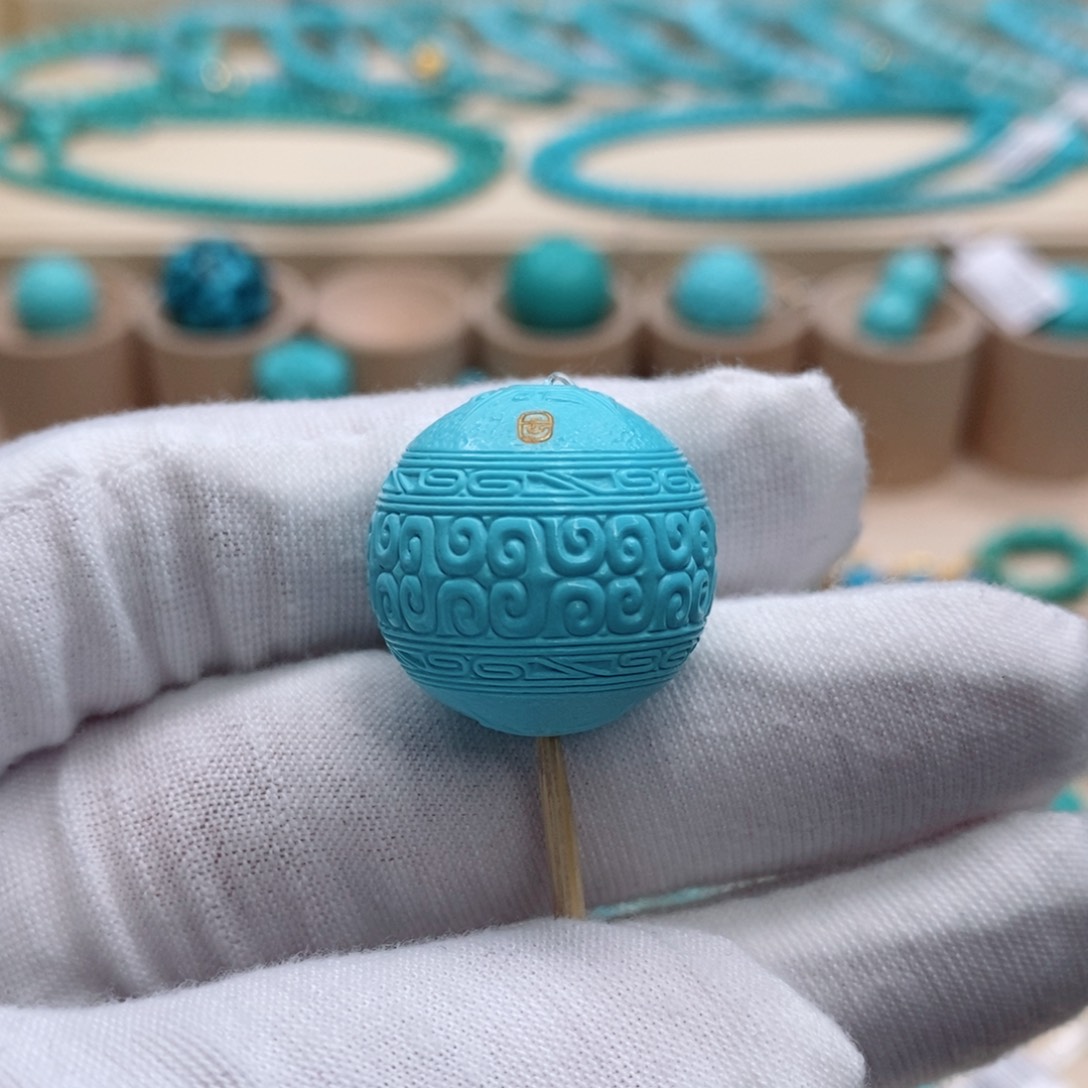 绿松石珠宝奇石未镶嵌