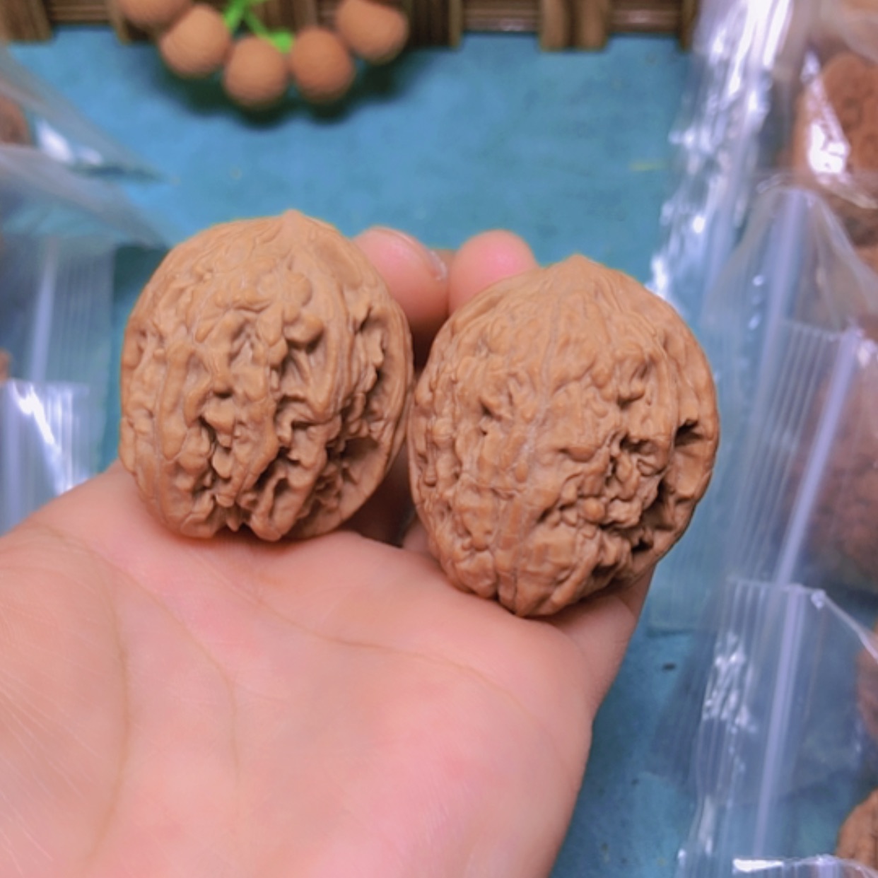 【闪购商品】摆件核桃34红锦鲤全品