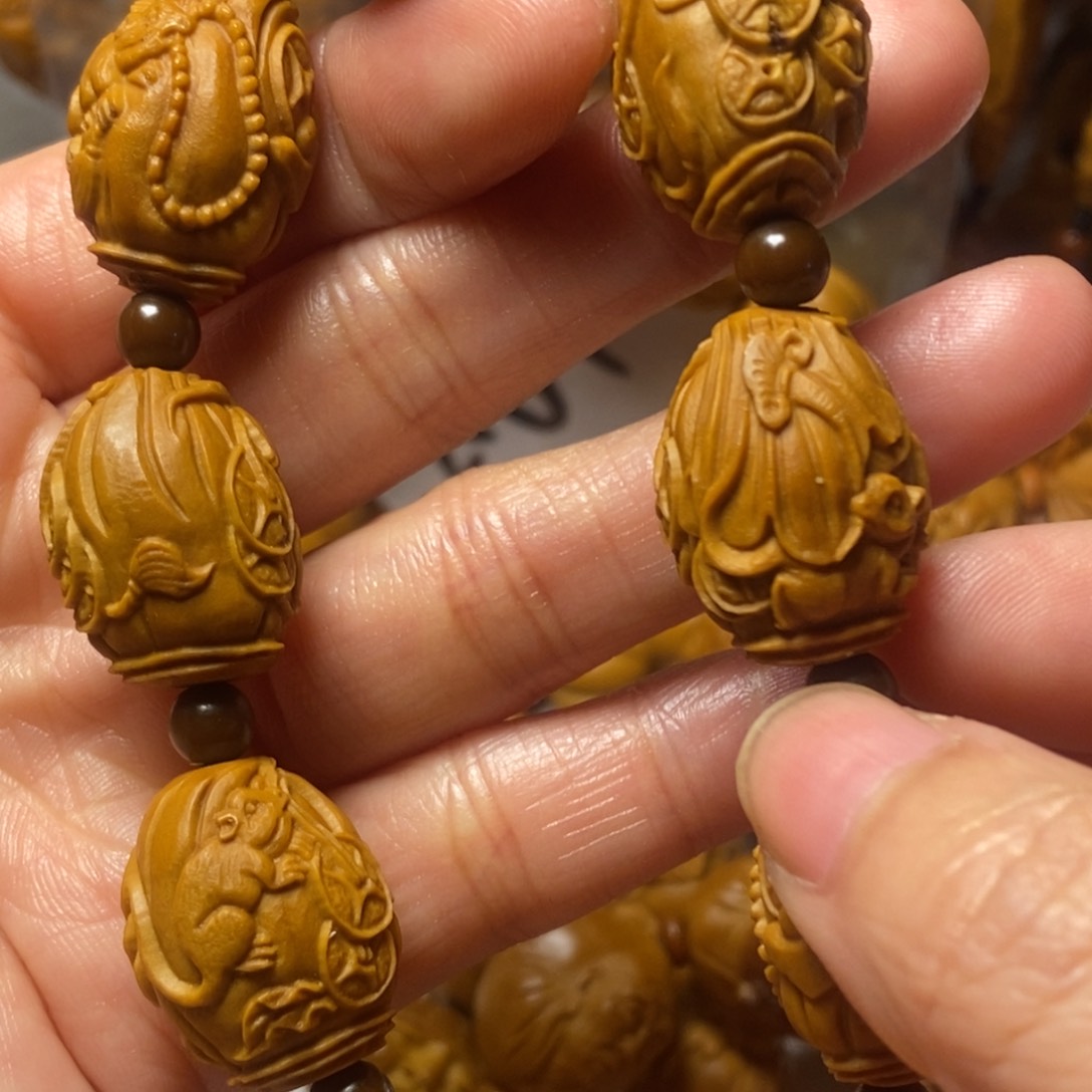 橄榄核手串/手链老鼠钱