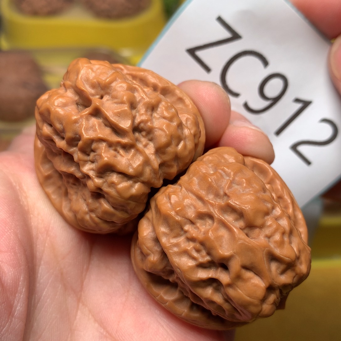 文玩核桃把件肌肉开背蛙37