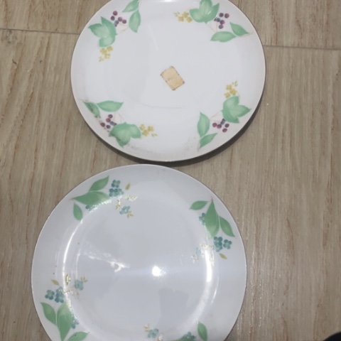 景德镇陶瓷红叶陶瓷10英寸浅窝2个