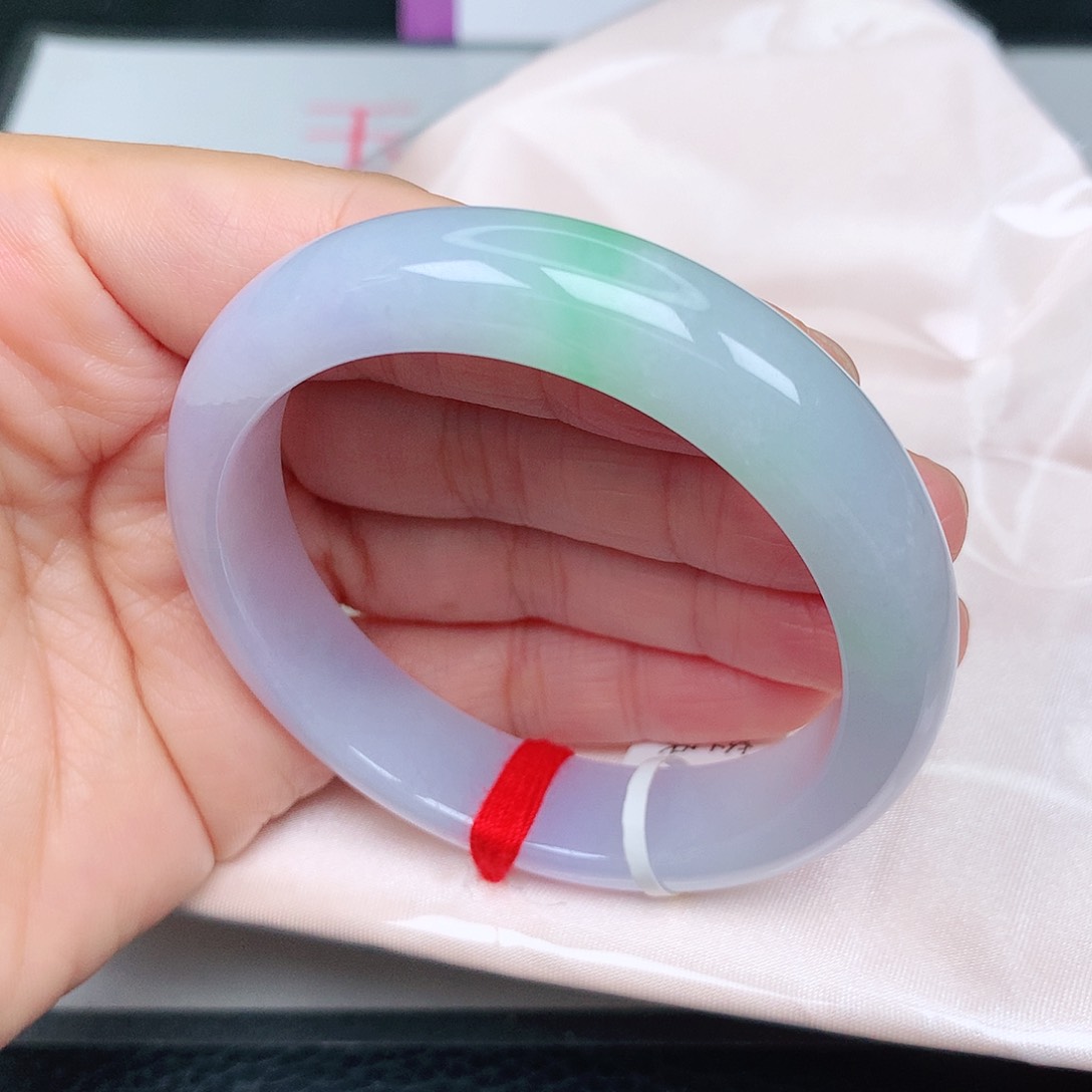 未镶嵌手镯翡翠阳绿春彩21