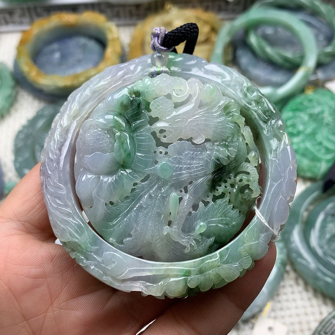 未镶嵌手镯翡翠复古风格