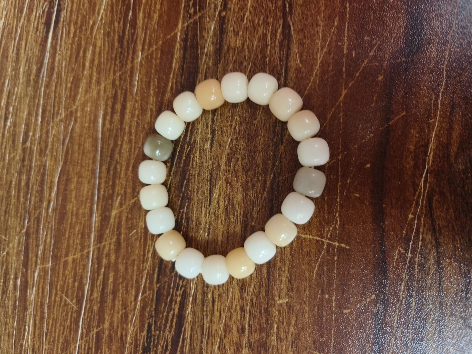 一类精品 天然野生老料 星月菩提 手串L024