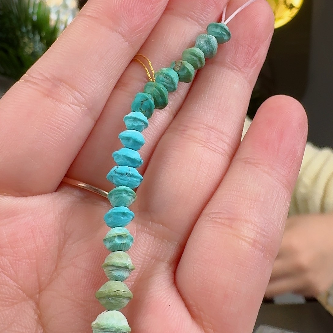 绿松石珠宝奇石未镶嵌